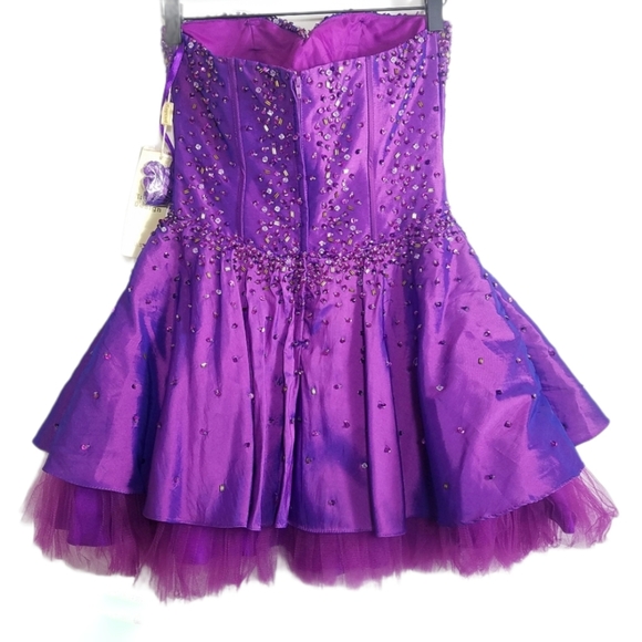 ASPEED Prom dress Strapless Sweetheart bead embellished Size XSMALL - Picture 2 of 8